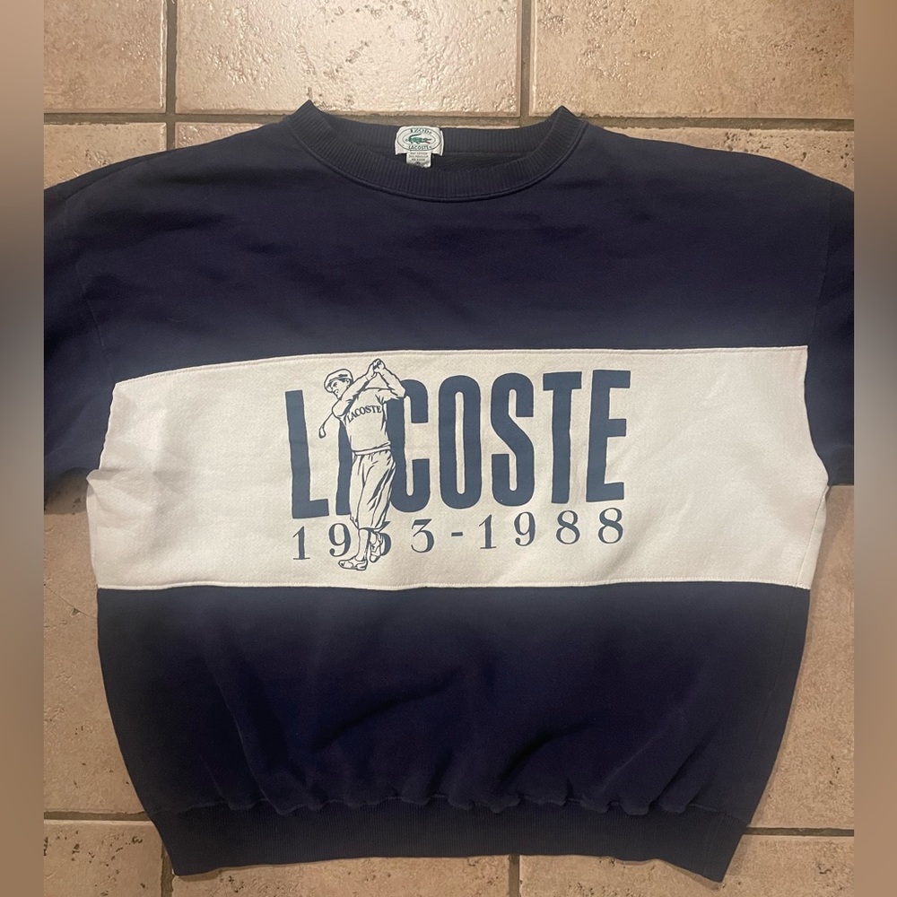 Vintage Izod Lacoste Golf Sweatshirt